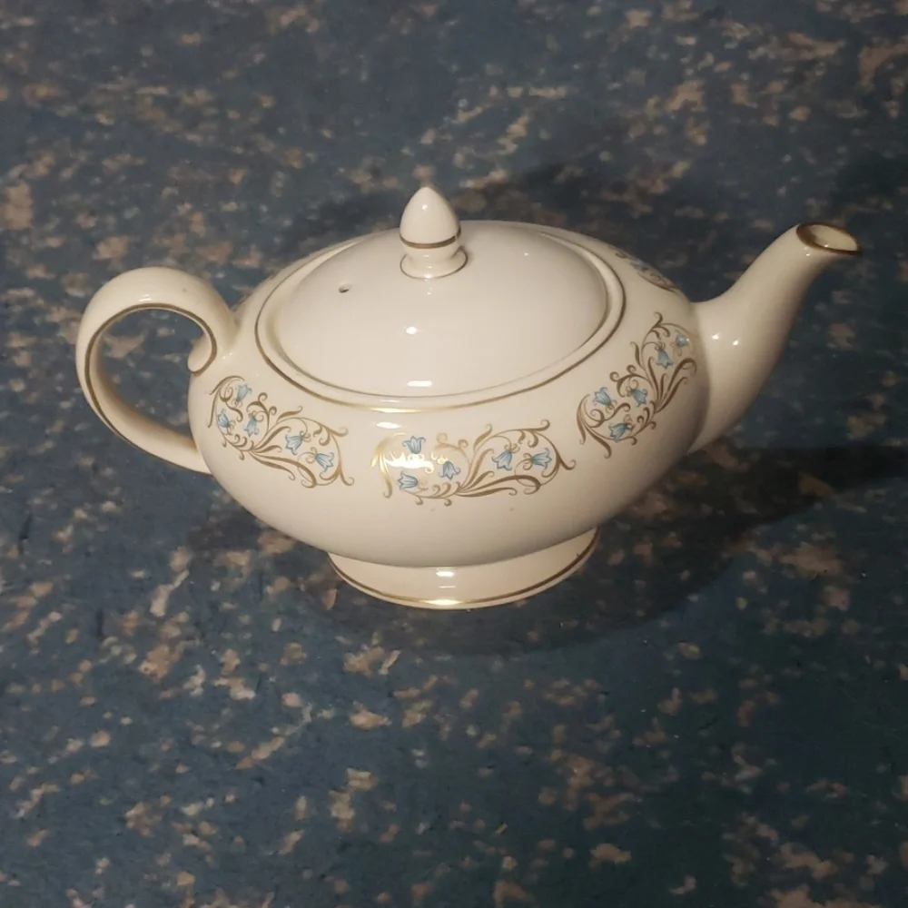 Vtg Antique Teapot Signed #1817 England